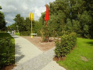 Overnatningsstedets område