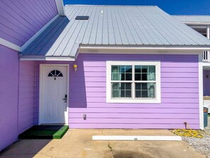 Exterior detail - 5218 Beach Dr B - Cozy Home-Steps From The Gulf! (Panama City)