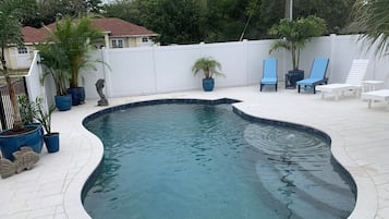 Una piscina climatizada