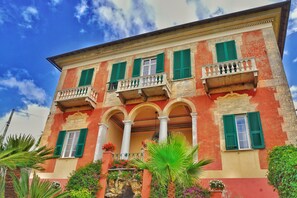 Façade de l’hébergement