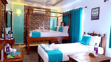 Heritage Triple Room | Premium bedding, pillow-top beds, individually decorated