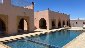 Indoor pool, outdoor pool