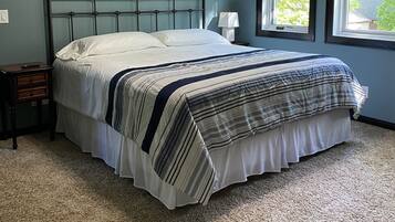 5 bedrooms, iron/ironing board, travel crib, free WiFi