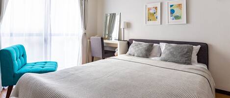 1 bedroom, desk, iron/ironing board, free WiFi