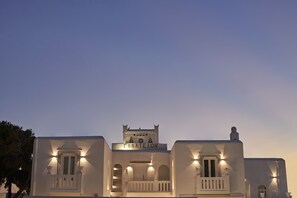 Façade de l’hébergement