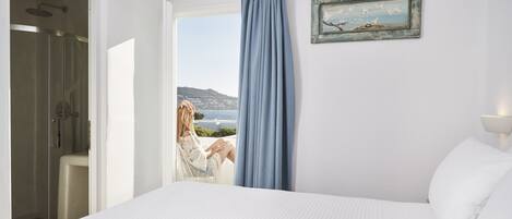 Deluxe-Doppelzimmer, eingeschränkter Meerblick