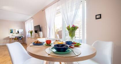 Ferienwohnung Darlowo für 1 - 4 Personen mit 1 Schlafzimmer - Reihenhaus