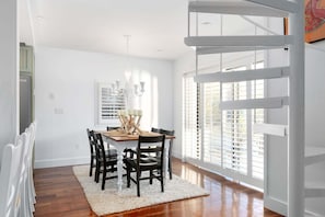 Dining - Rosewater Cottage | Lakefront Lake Lure Retreat with Double Boathouse and Screened Porch (Lake Lure)