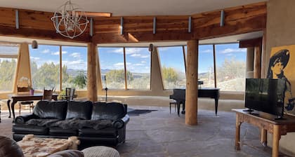 Dobson House--Famous Taos Earthship Inn