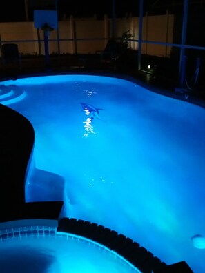 Lämmitetty uima-allas