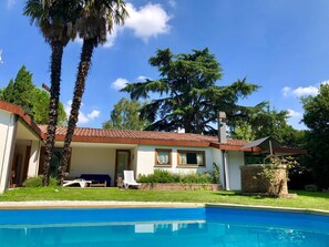 Outdoor pool - VENICE 20min VILLA POOL AIR C. Wi-Fi PARK SAUNA on 1 Floor (Alle Pozzette)