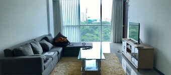 Cozy furnished room in safe, upscale apartment