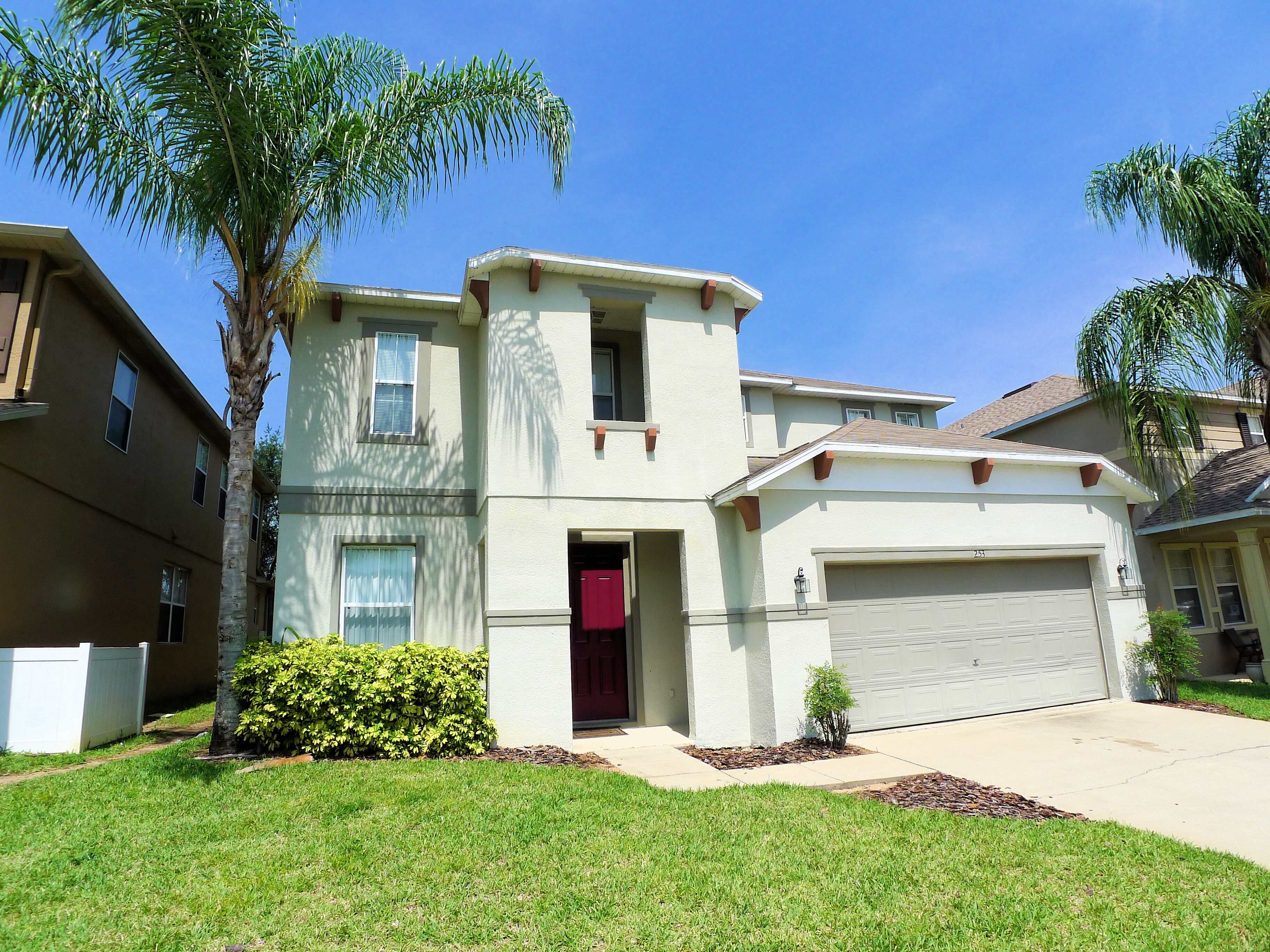 Ultra modern, two-story Legacy Park 4/3 Pool Home with formal dining. Pet Friendly!