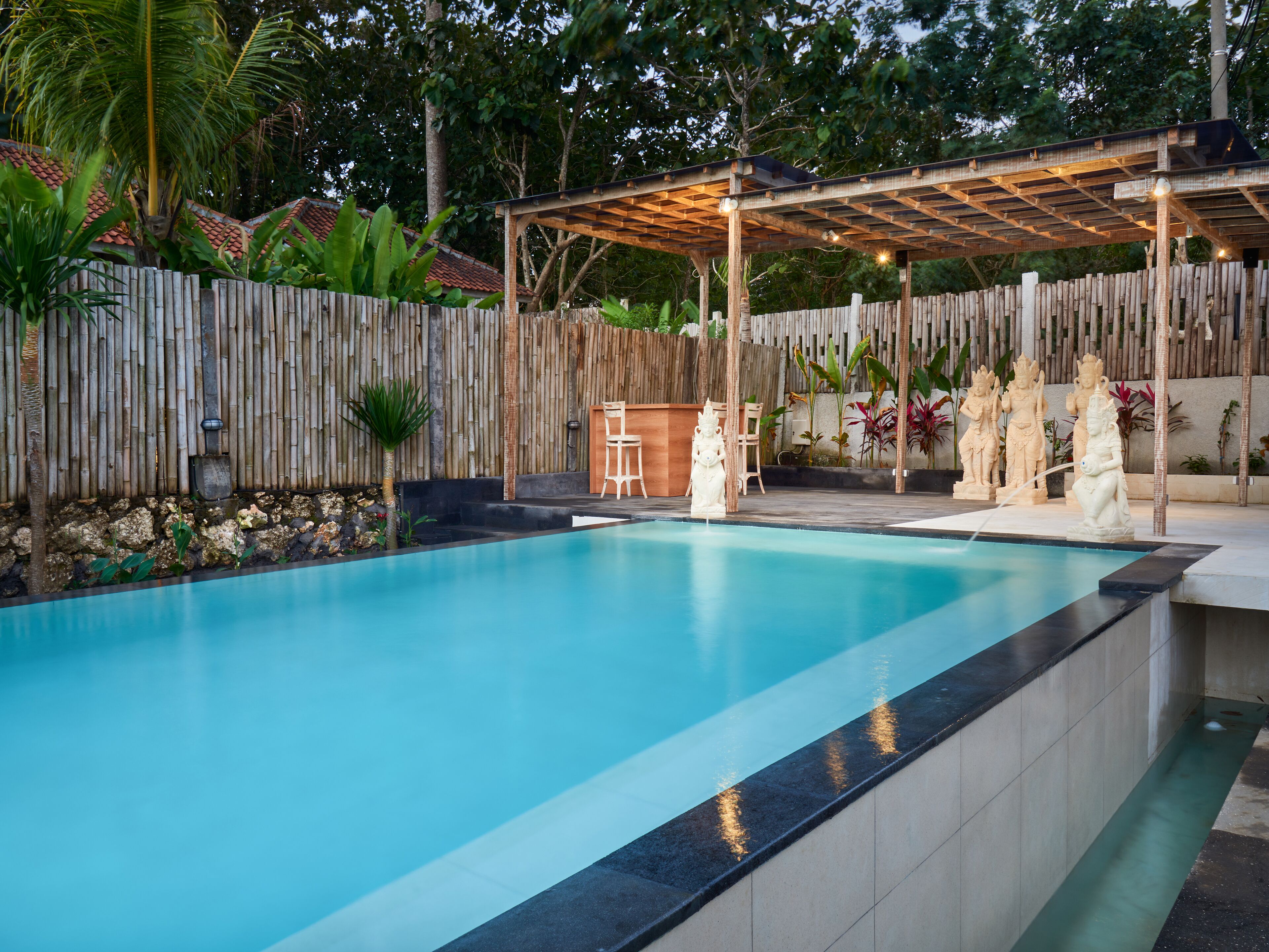 Outdoor pool, open 7:00 AM to 8:00 PM, pool umbrellas, sun loungers