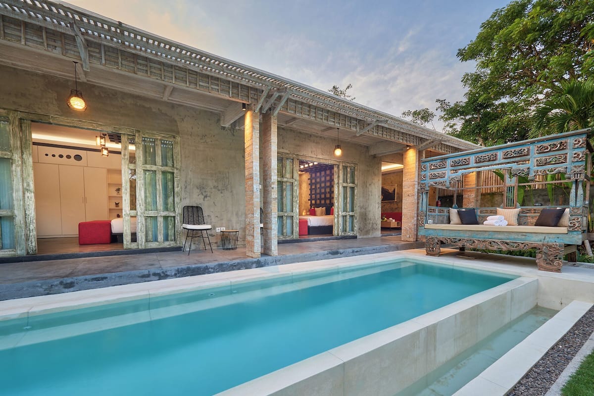 Villa, 2 Schlafzimmer, eigener Pool | Terrasse/Patio