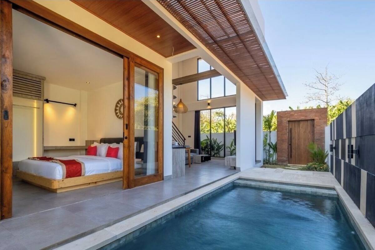 Villa, 2 Schlafzimmer, Poolblick | Terrasse/Patio