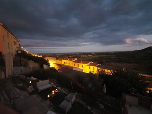 Blick von der Unterkunft