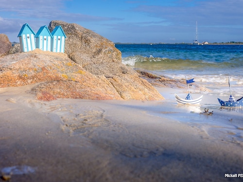 Renoviertes Studio mit Meerblick-Balkon, WIFI, nah am Strand und Einkaufsmöglichkeiten - 2 Pers