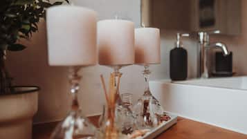 Ensemble douche/baignoire, sĂšche-cheveux, serviettes fournies, savon