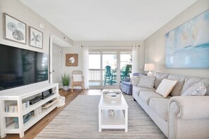 Smart TV, video game console, DVD player, books