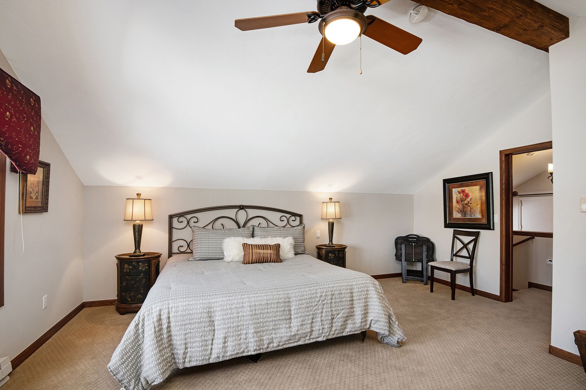 6 bedrooms, iron/ironing board, travel crib, WiFi (free)