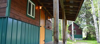 Last minute Plan to Glacier Guest Cabin Sauna 