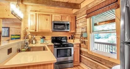 Valley View A and B - Rustic Log Cabin
