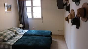 2 chambres, fer et planche Ă  repasser, Wi-Fi, draps fournis