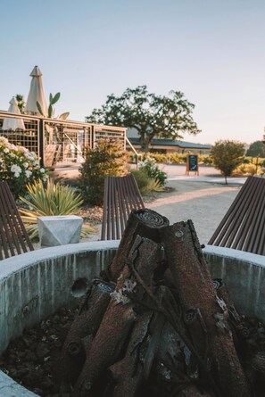 Fireplace - Geneseo Inn (Paso Robles)