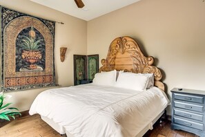 4 多间卧室、办公桌、熨斗/熨衣板、免费 WiFi