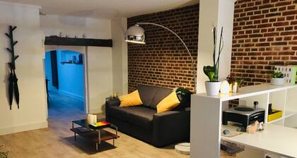 Lovely, cosy furnished apartment for 4 people. Vieux-Lille with parking