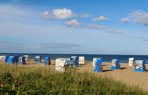 Am Strand, Angeln