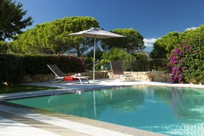 Outdoor pool - VILLA IPPOCAMPO private pool and close to the sandy beach (Capo Coda Cavallo)