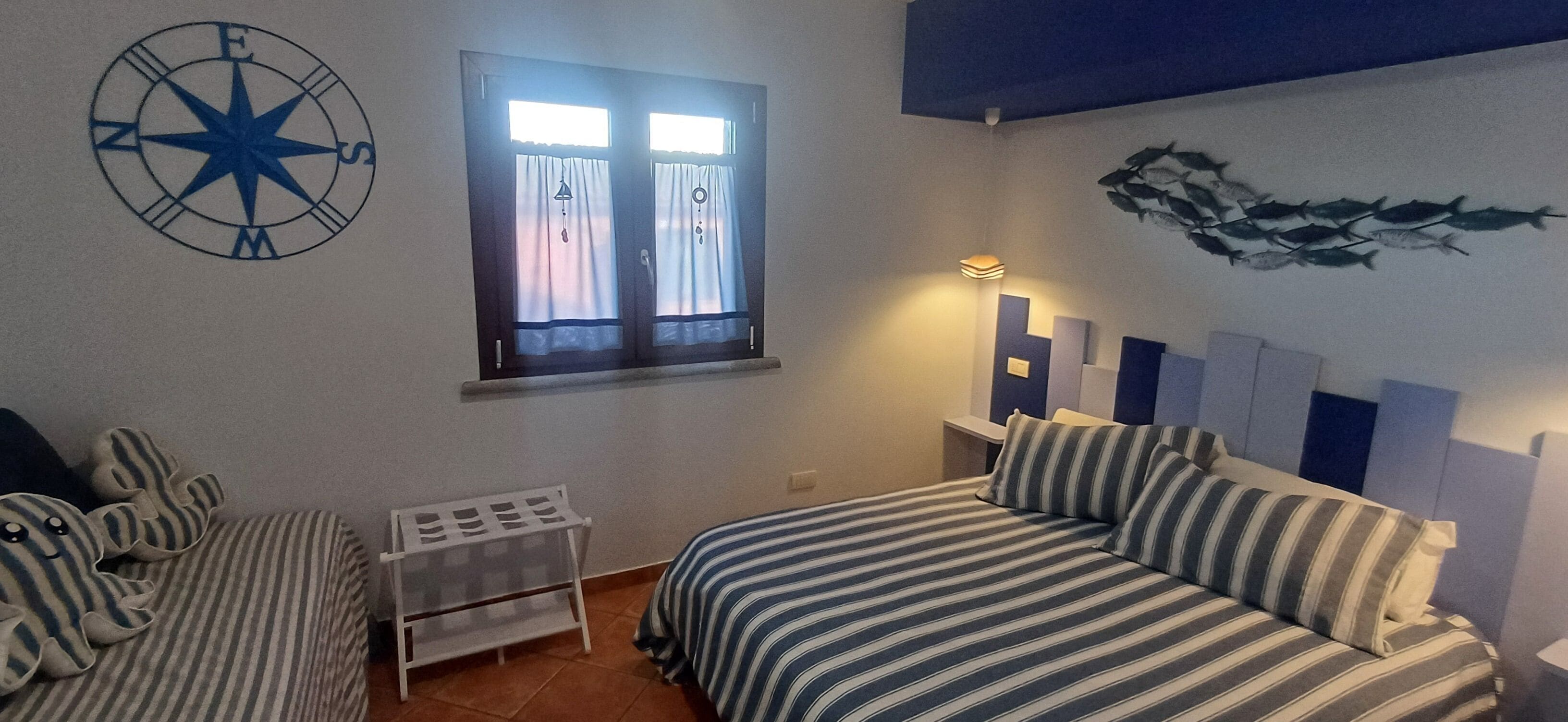 2 bedrooms, in-room safe, iron/ironing board, travel crib