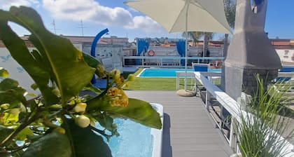 Tourist accommodation of the Sailor -Pool - Gymnasium - Sauna -Whirlpool