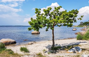 NĂ€ra stranden och fiske