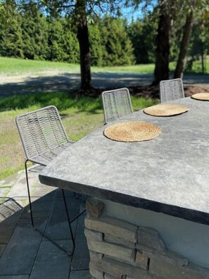 Restauration en plein air