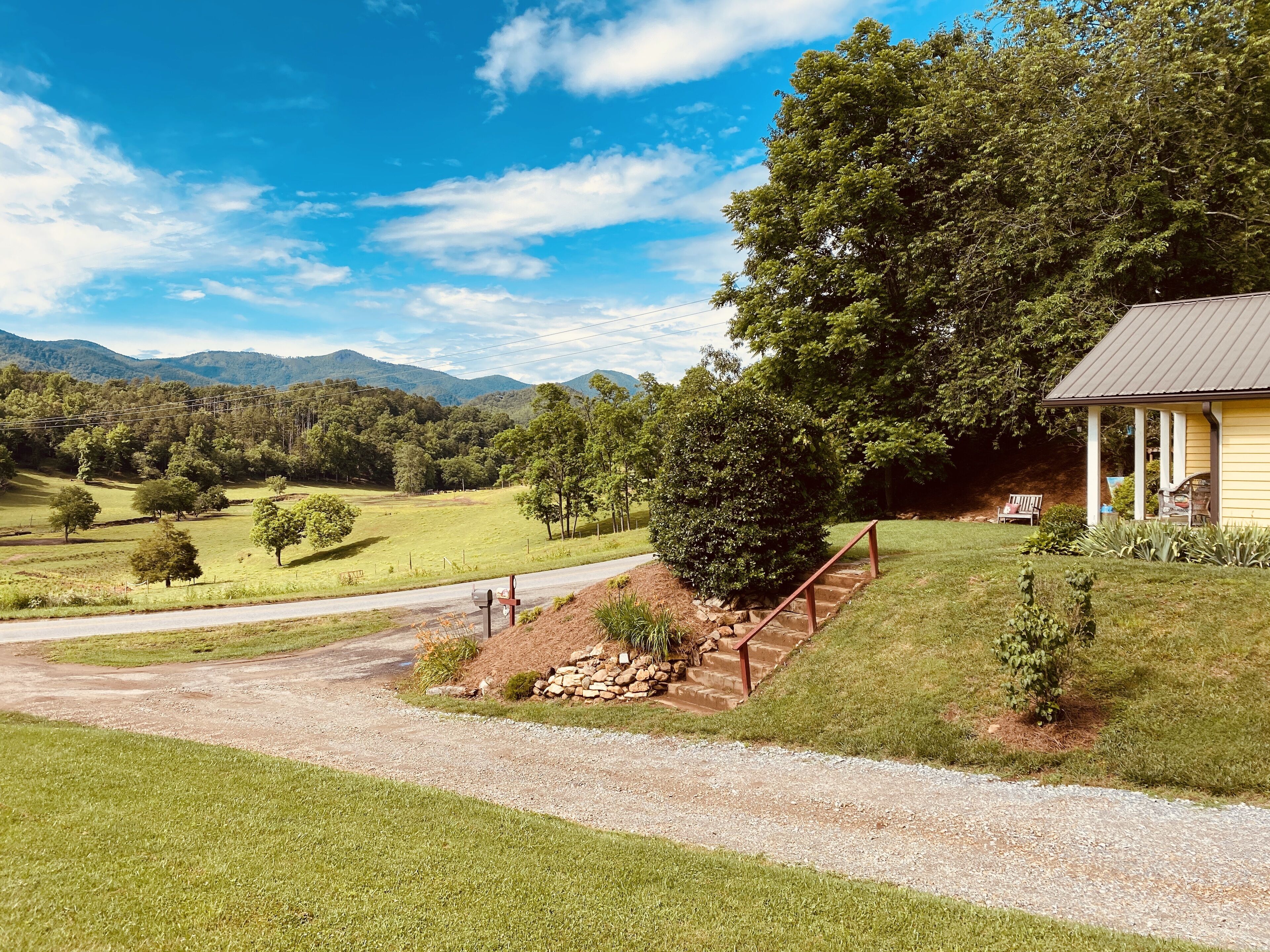 Peaceful mountain views, just a short distance to major WNC attractions.