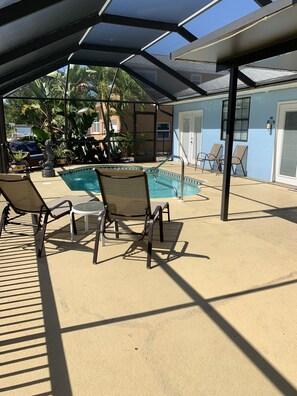 Piscine chauffée