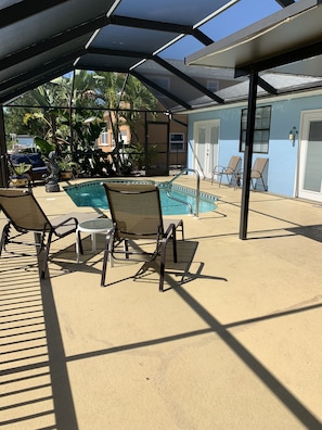 Piscine chauffée