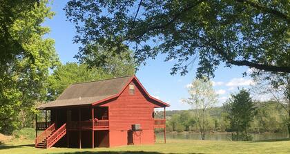 Cabin on the White River. Famous for clean, cold water and record size trout!
