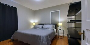 2 bedrooms, desk, iron/ironing board, free WiFi