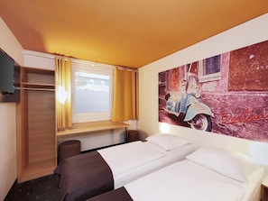 Chambre avec lits jumeaux