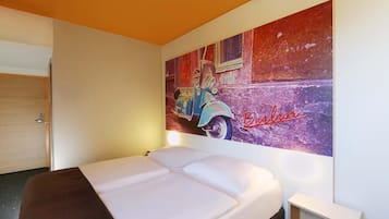 Quarto casal | Roupas de cama antialérgicas, escrivaninha, quartos à prova de som