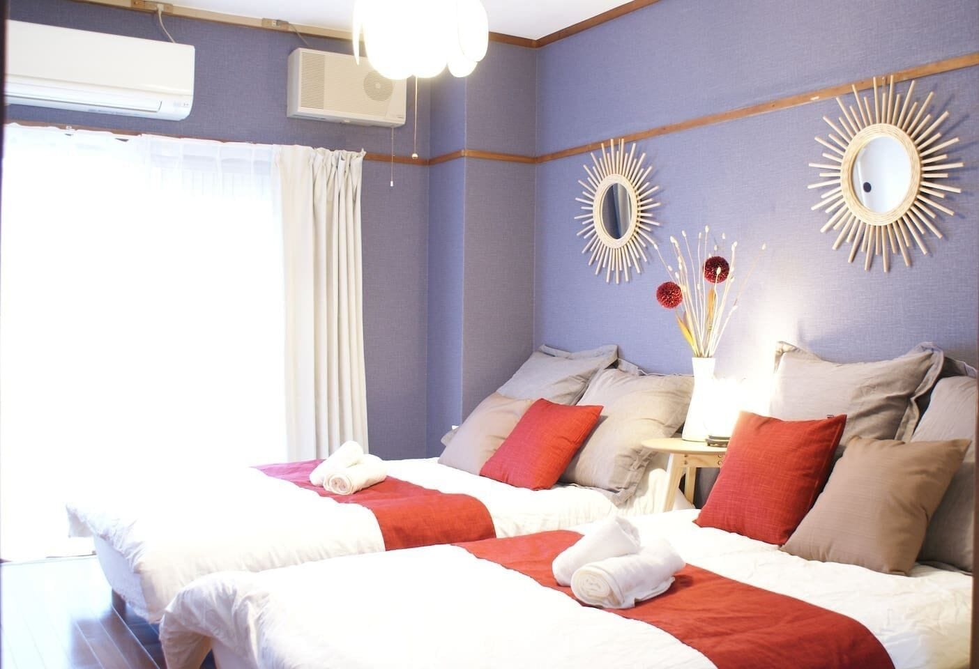 Apartamento, para não fumantes (SHIN-OSAKA GRAND-H 601) | 2 quartos, Wi-Fi de cortesia