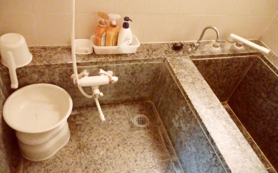Appartement, 2 slaapkamers | Badkamer | Een aparte badkuip en douche, een bronwaterbad, gratis toiletartikelen