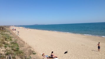 Accommodatie ligt op het strand