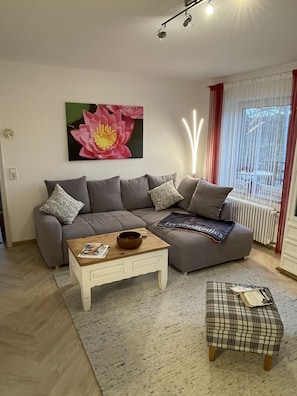 Fernseher, BĂŒcher, Stereoanlage