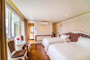 Deluxe Double or Twin Room | Minibar, in-room safe, desk, blackout curtains - Halong Aquamarine Cruise (Ha Long)