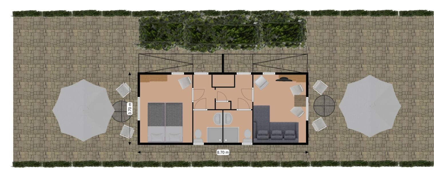 suite (terra mare) | floor plan